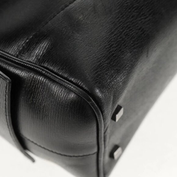 GUCCI Shoulder Bag Leather Black Silver 002 1115 Auth 146591V - Picture 4 of 16